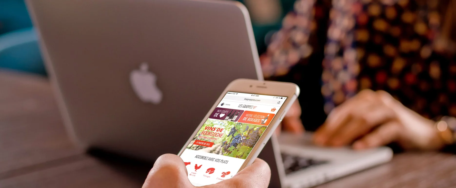 Les grappes portfolio ux designer