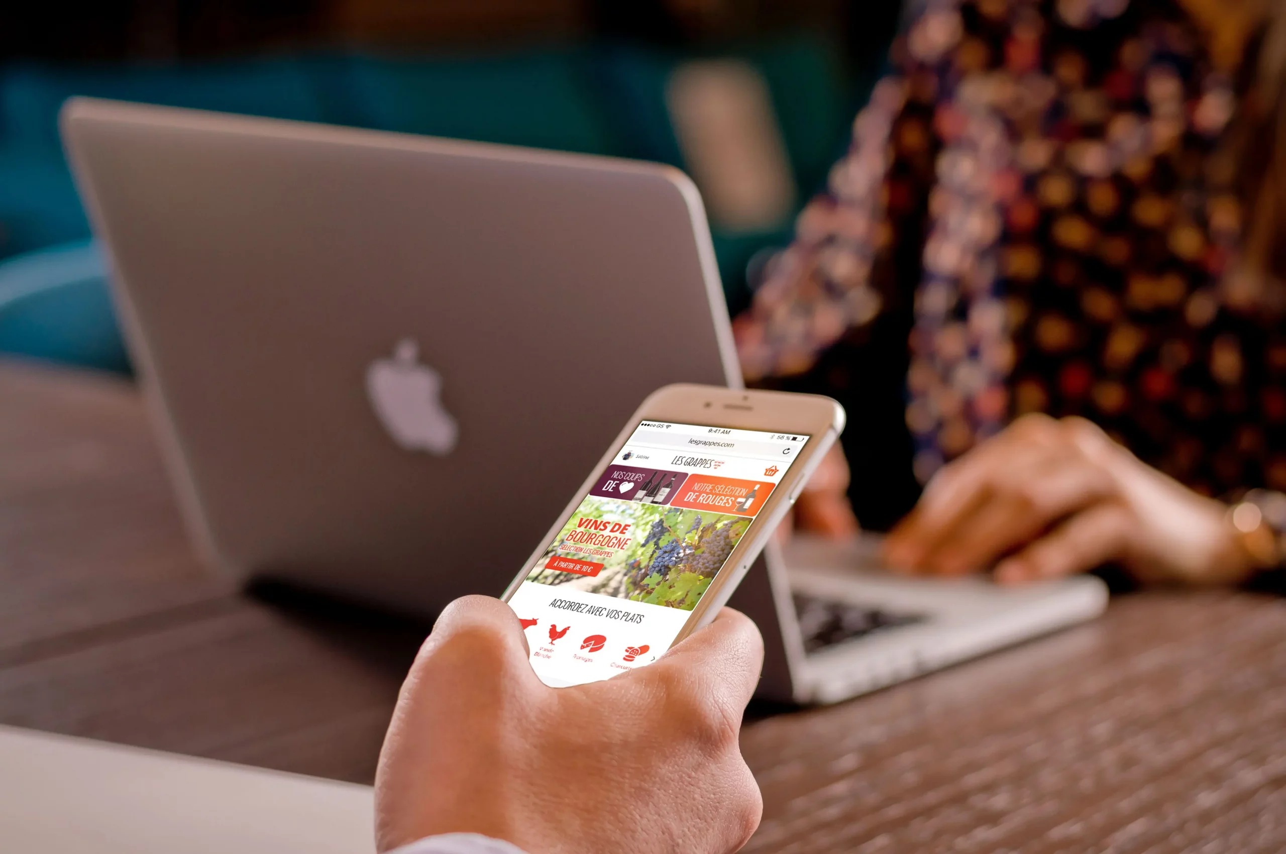 Les grappes portfolio ux designer