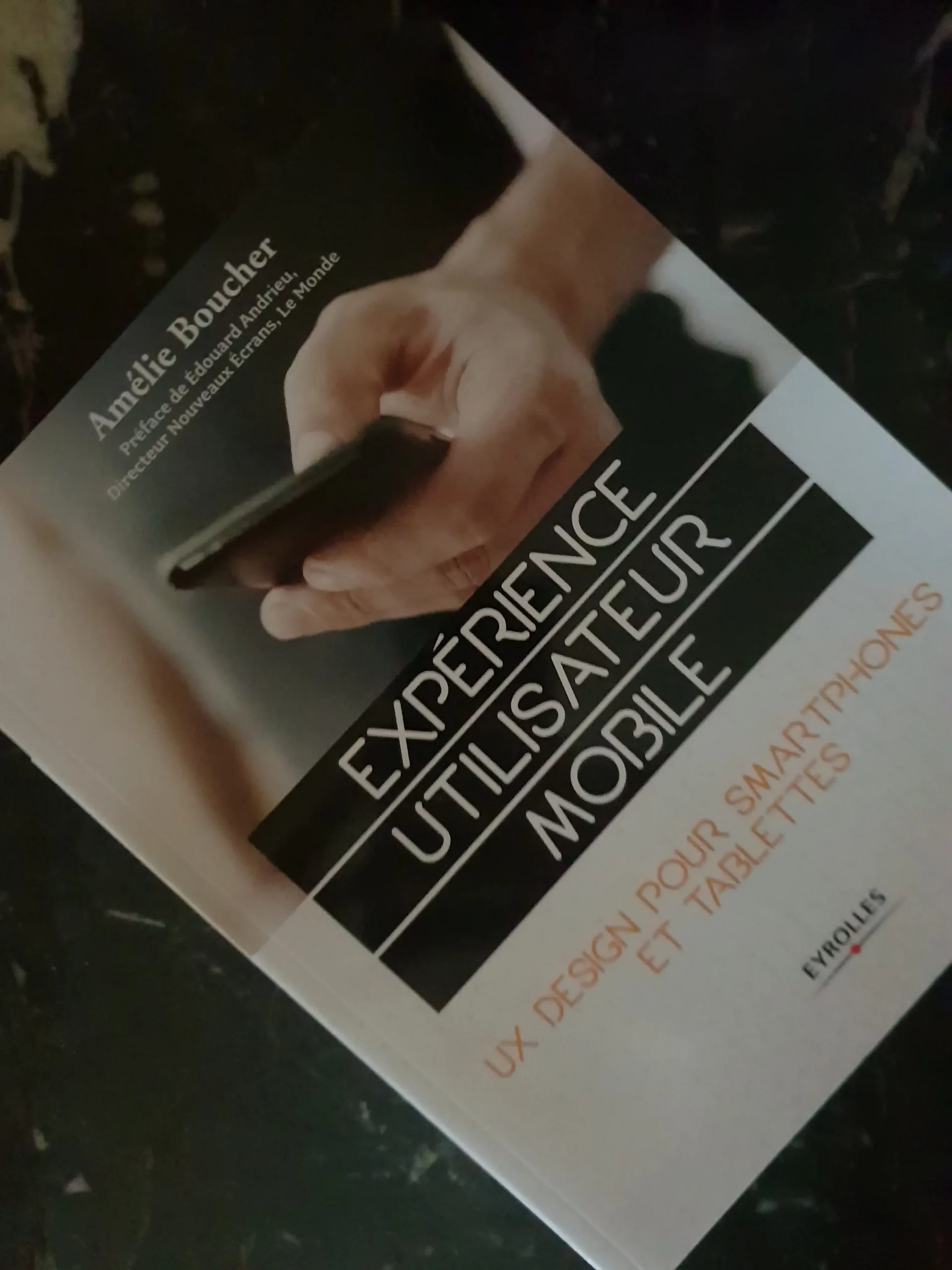 Expérience utilisateur mobile d’Amélie Boucher