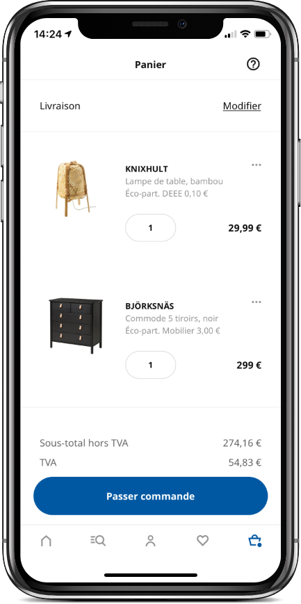 ikea panier
